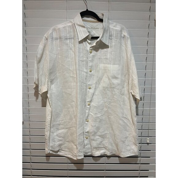 Tommy Bahama 100% Linen Button Up Shirt - Size‎ XL - Picture 1 of 4